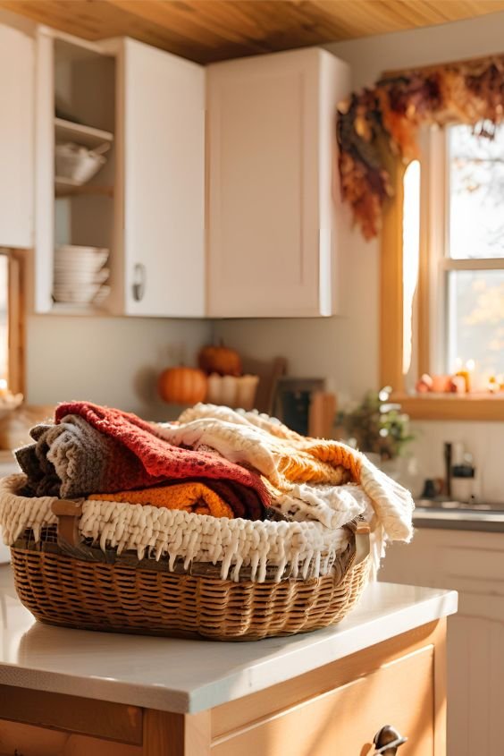 Basket of Blankets