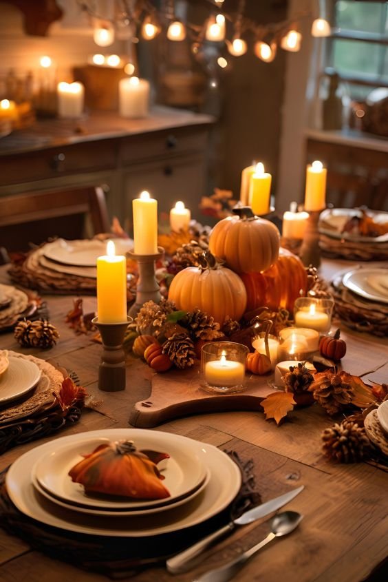 Fall-Themed Dinnerware