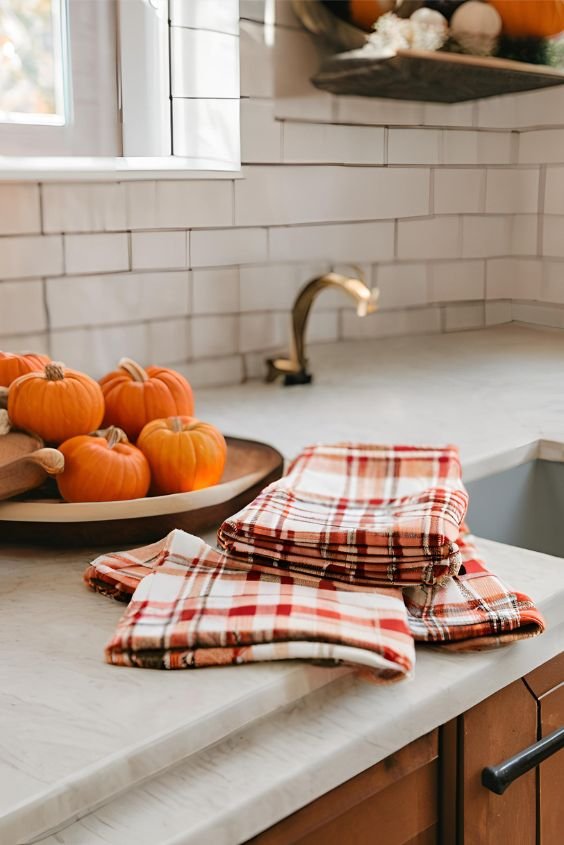 Plaid Dish Towels