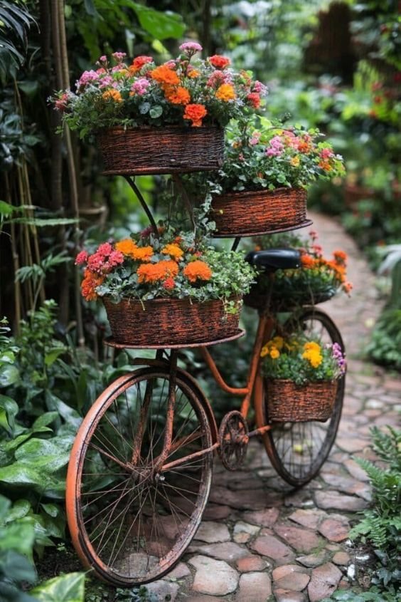 Bicycle Planter