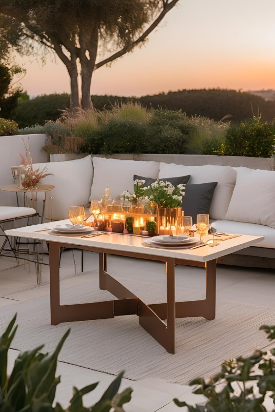 Convertible Coffee-to-Dining Table