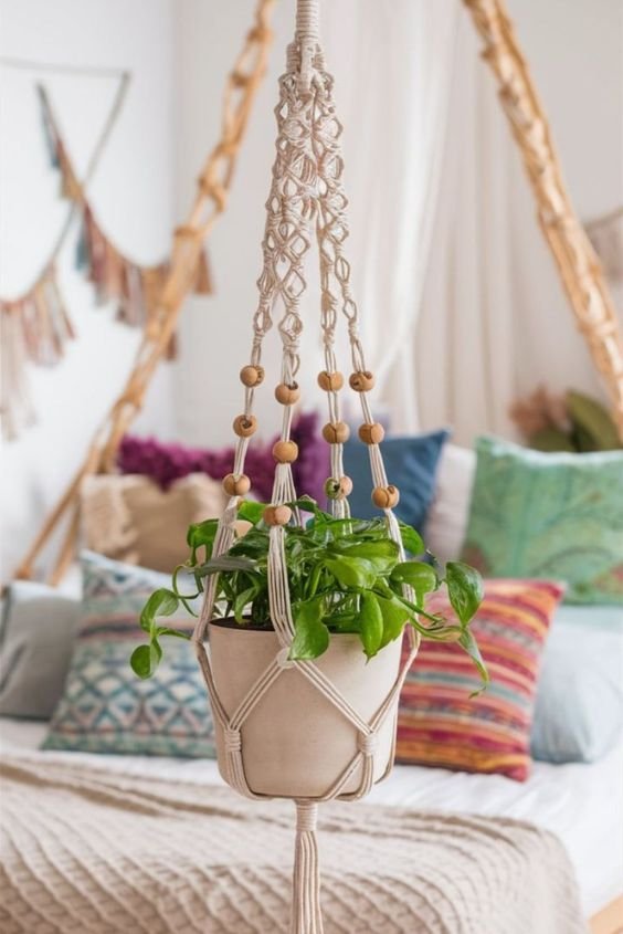 DIY Macramé Plant Hangers
