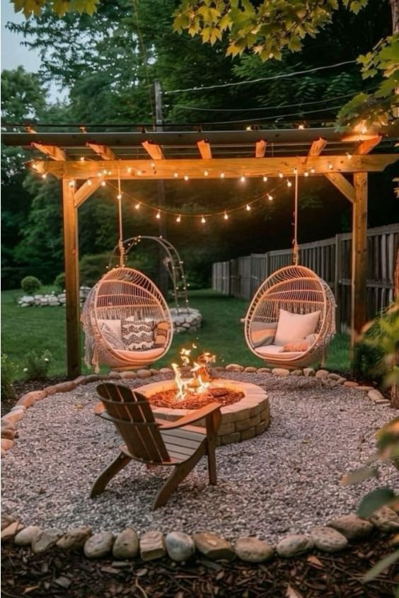 Firepit Seating Set