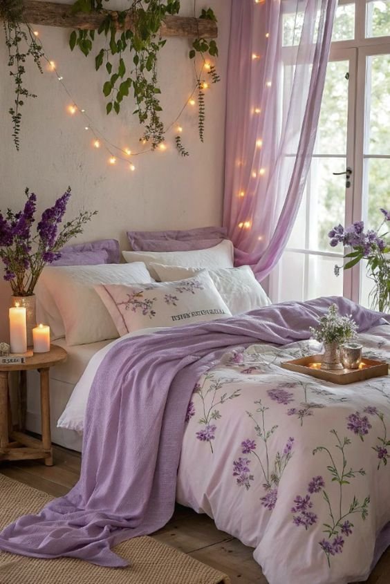Lavender Furniture Accents