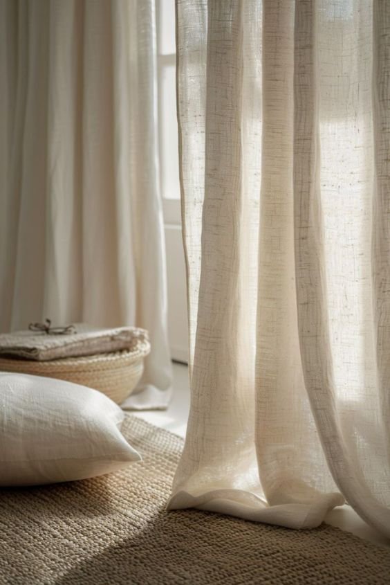 Light and Airy Japanese Curtains