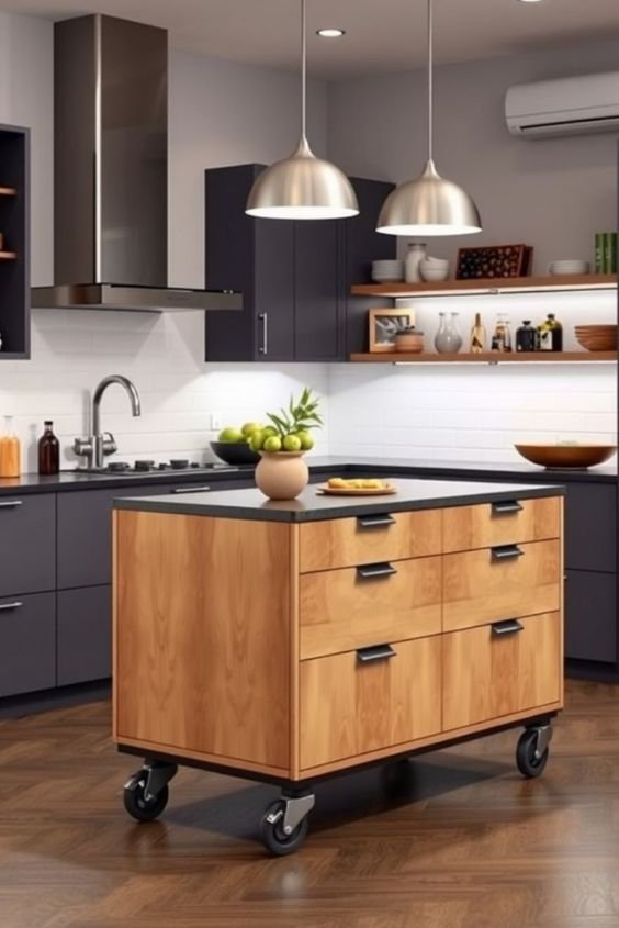 Minimalist Kitchen Island