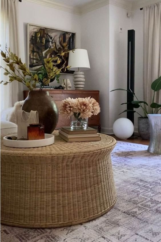 Rattan Coffee Table