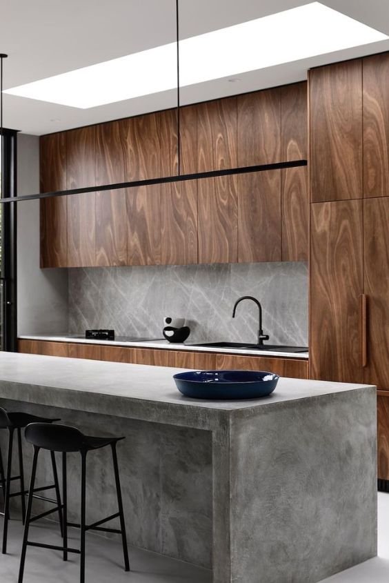 Smooth Concrete Countertops