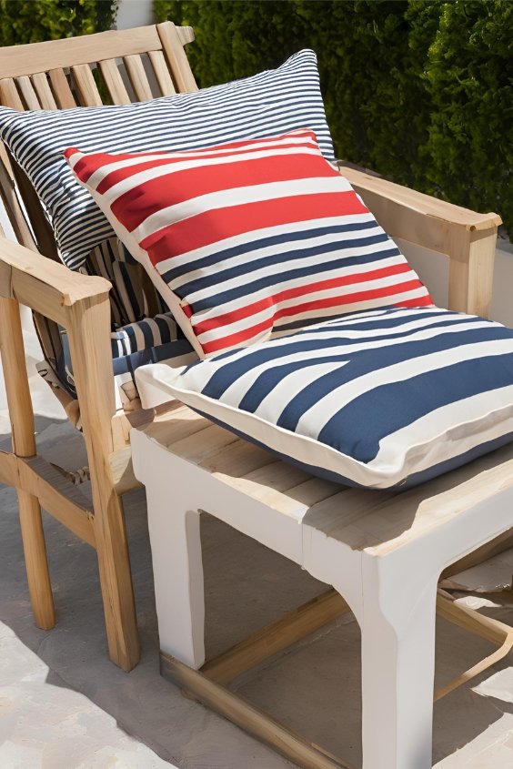 Striped Nautical Cushions