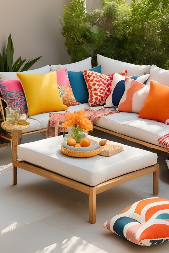 Sun-Resistant Cushions
