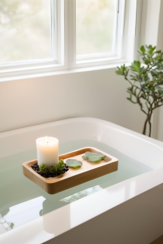 Zen-Inspired Bath Caddy