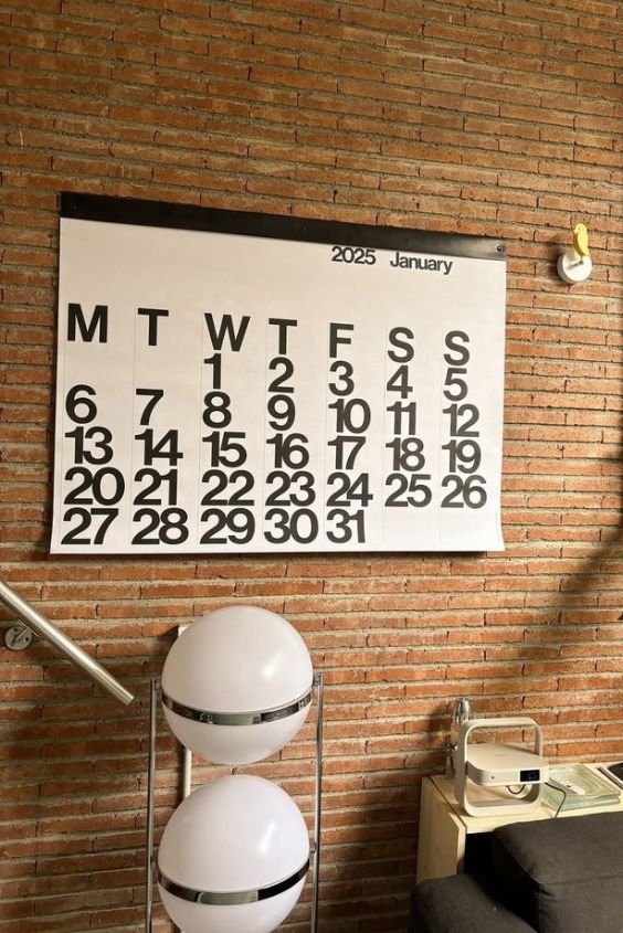 Add Oversized Wall Calendars