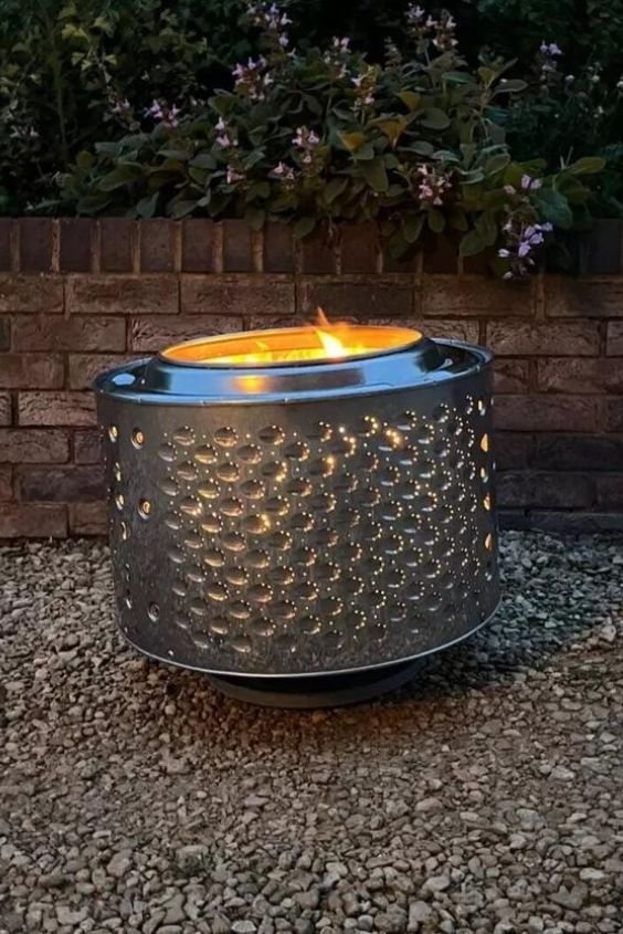Add a Fire Pit or Portable Heater