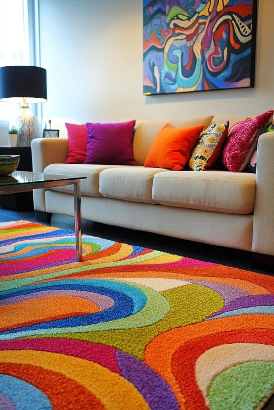 Colorful Carpets to Make a Statement