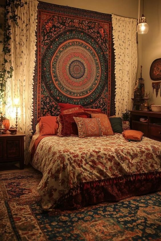 Create a Boho Vibe with Tapestries