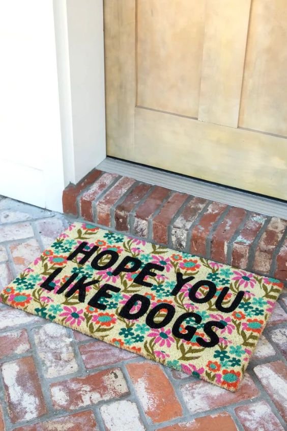 Entryway Rugs with Fun Quotes or Sayings