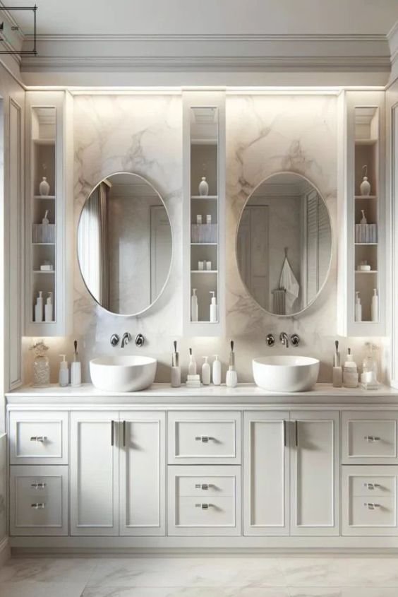Install Twin Vanities for a Shared Space