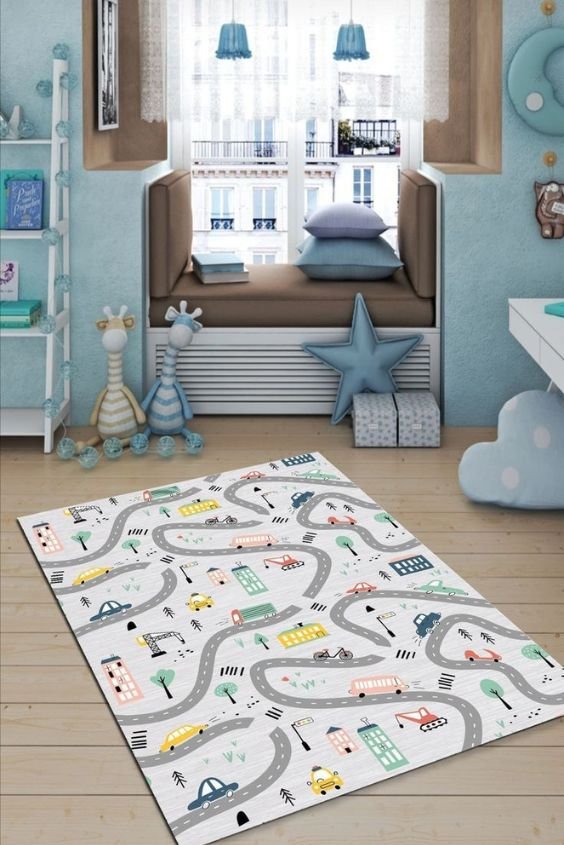 Kids’ Play Rugs for Family-Friendly Living Rooms