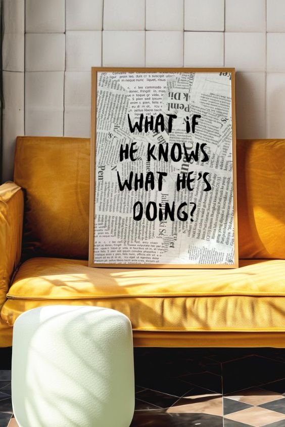 Let Typography Art Speak Volumes