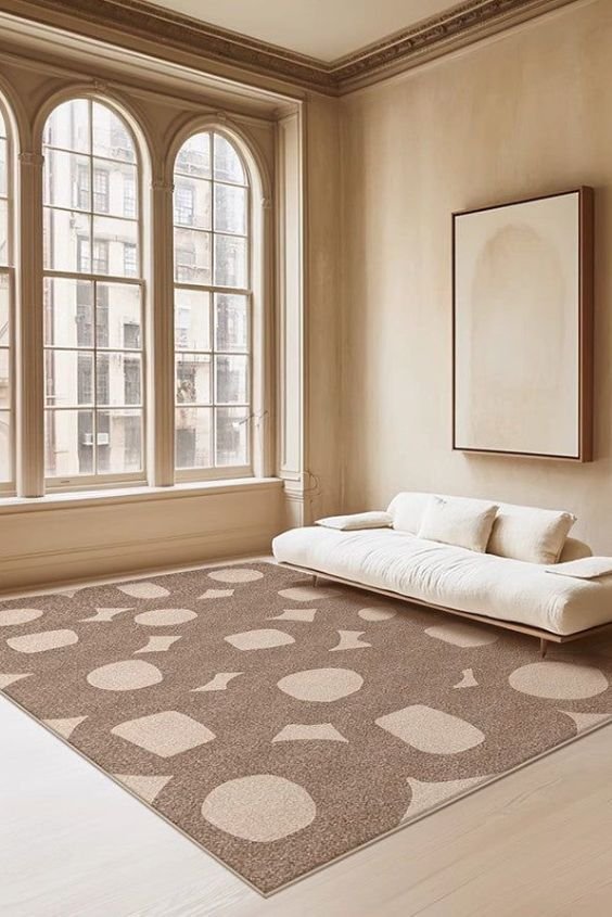 Monochromatic Rugs for a Minimalist Aesthetic