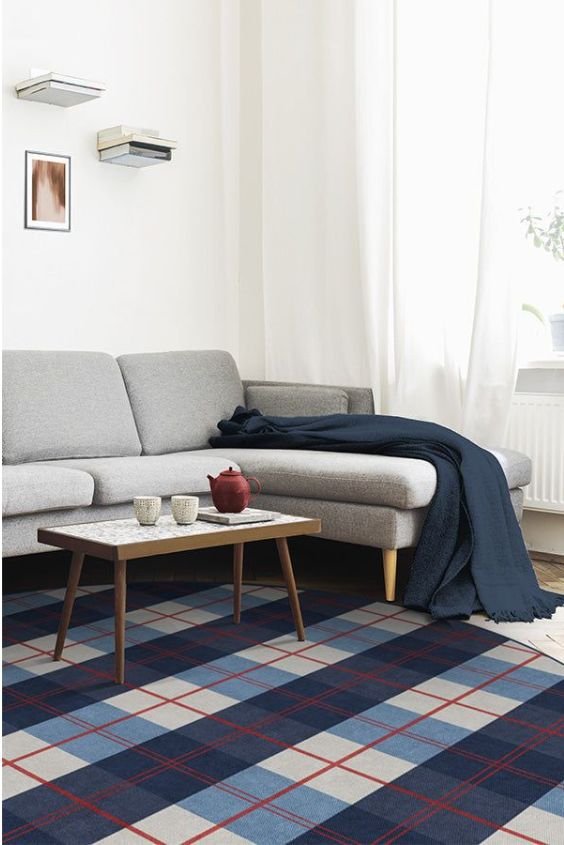 Plaid Rugs for a Cozy, Classic Look