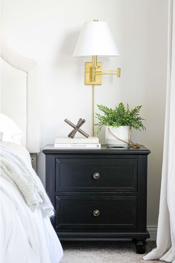 Put Your Nightstand on a Pedestal for Extra Drama