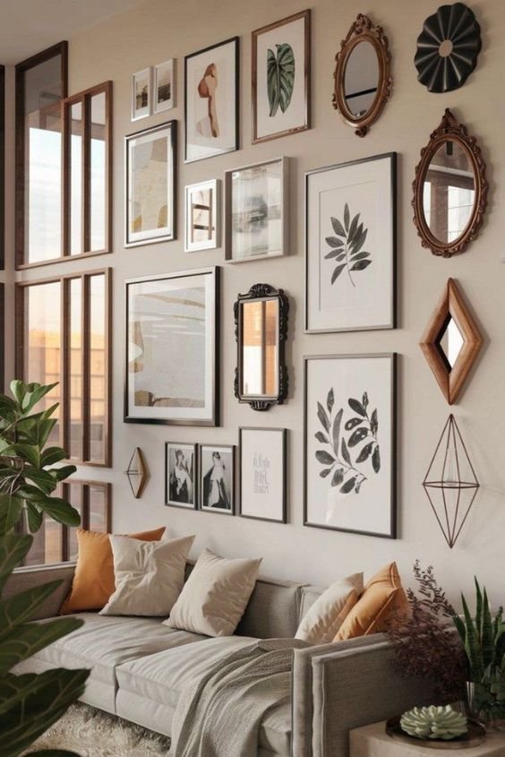 Showcase Creativity with Framed Fabrics