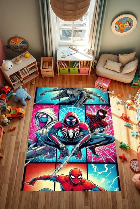 Superhero Rugs for the Future Hero