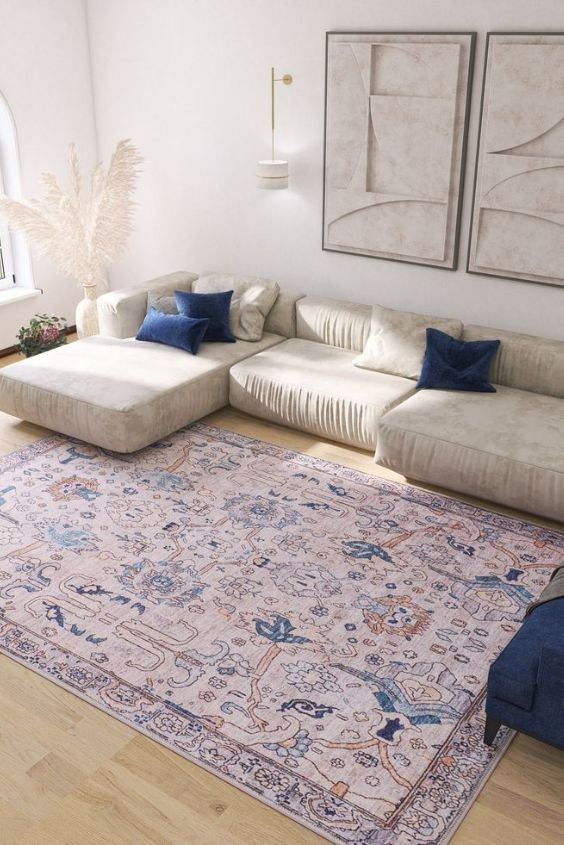 Textured Rugs for Added Depth