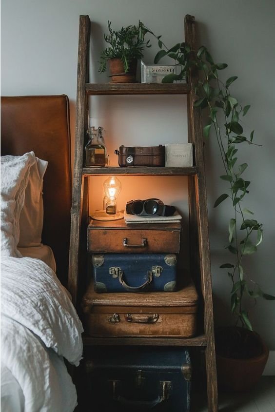 Transform Your Nightstand Into a Treasure Table