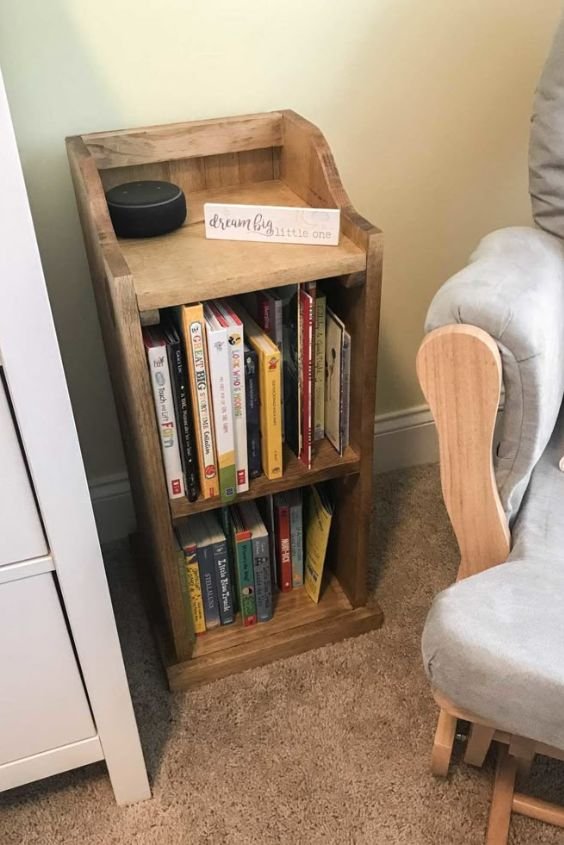 Turn Your Nightstand Into a Mini Library