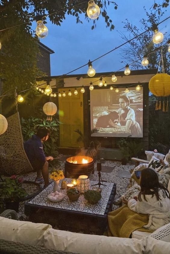 Bring Movie Nights Outdoors with a Projector