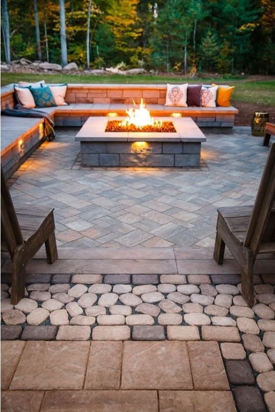 Built-In Fire Pit