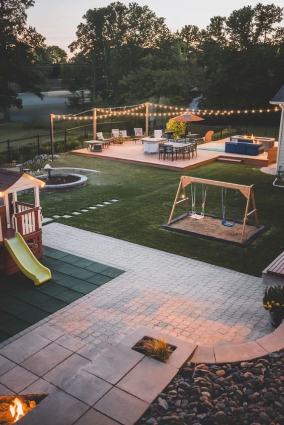 Create Zones in Your Backyard
