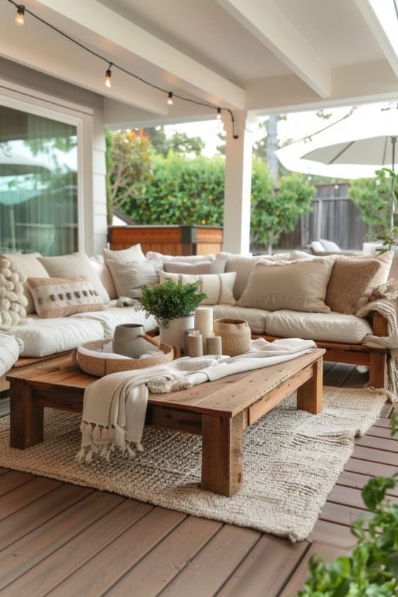 Create an Outdoor Living Room for Ultimate Comfort