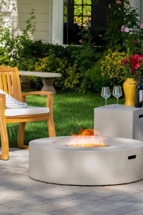 Fire Pit Turned Drink Cooler