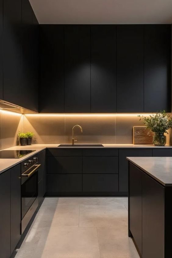 Matte Black for a Modern Look