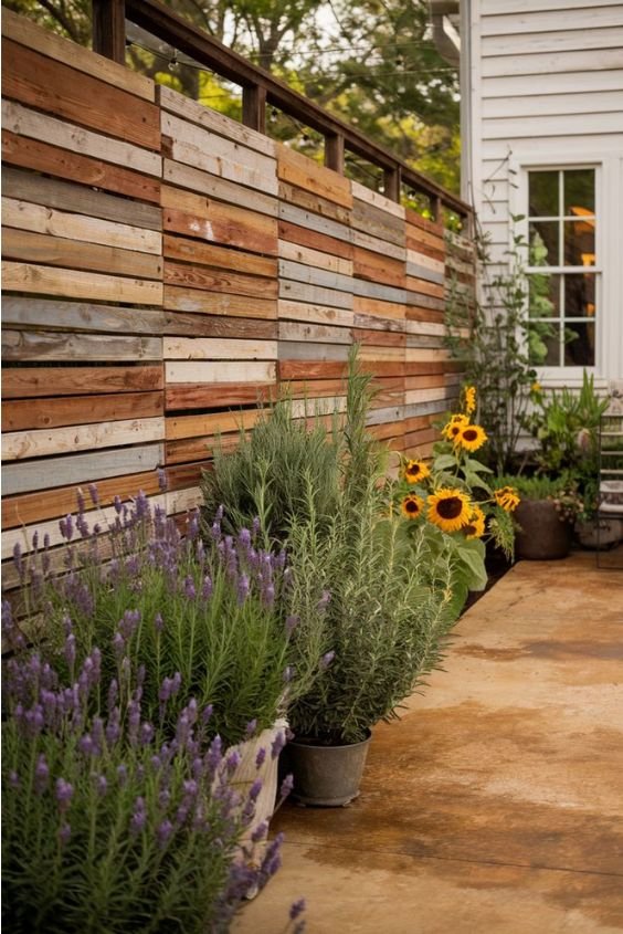 Reclaimed Wood Fence