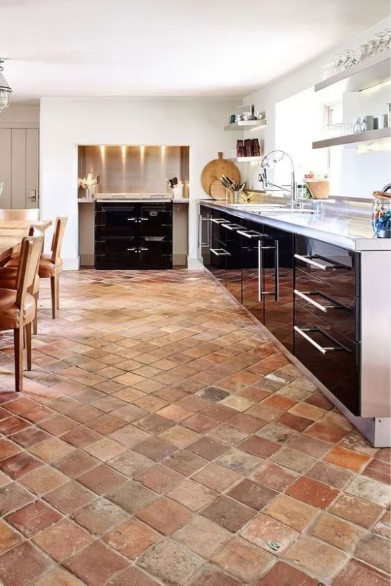 Rustic Charm with Terracotta Tiles