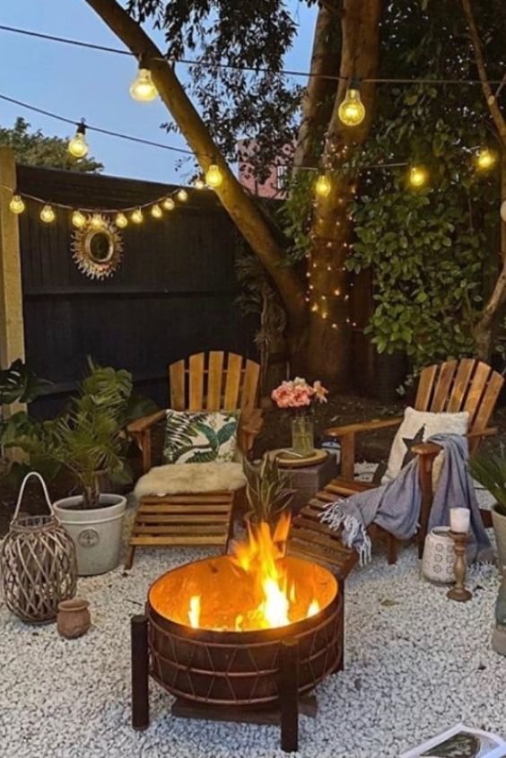 Small Patio Fire Pit