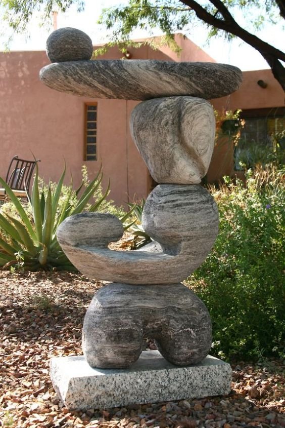 Stone Garden Sculpture