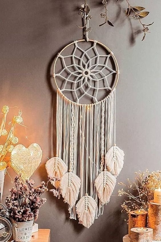 Boho Feather Dreamcatchers