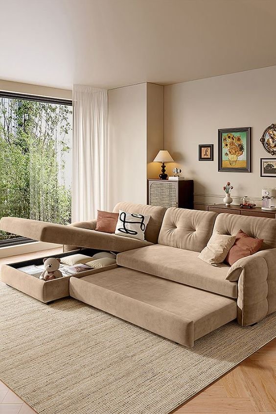 Compact Corner Sofa Bed