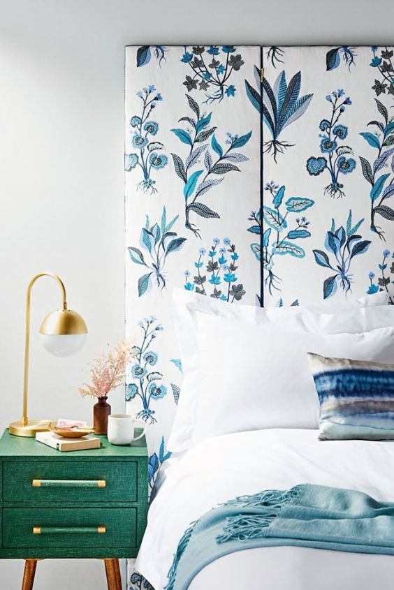 Fabric-Covered Headboard