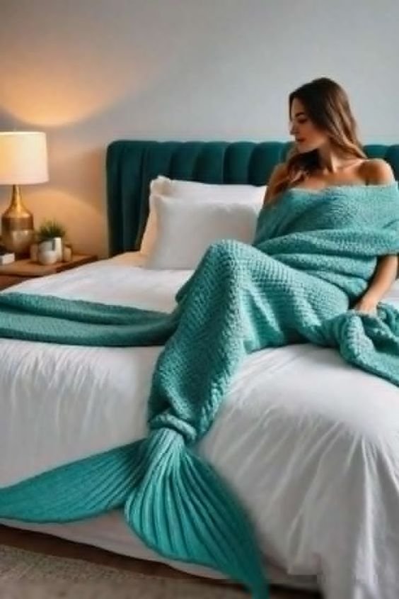 Mermaid Tail Blanket