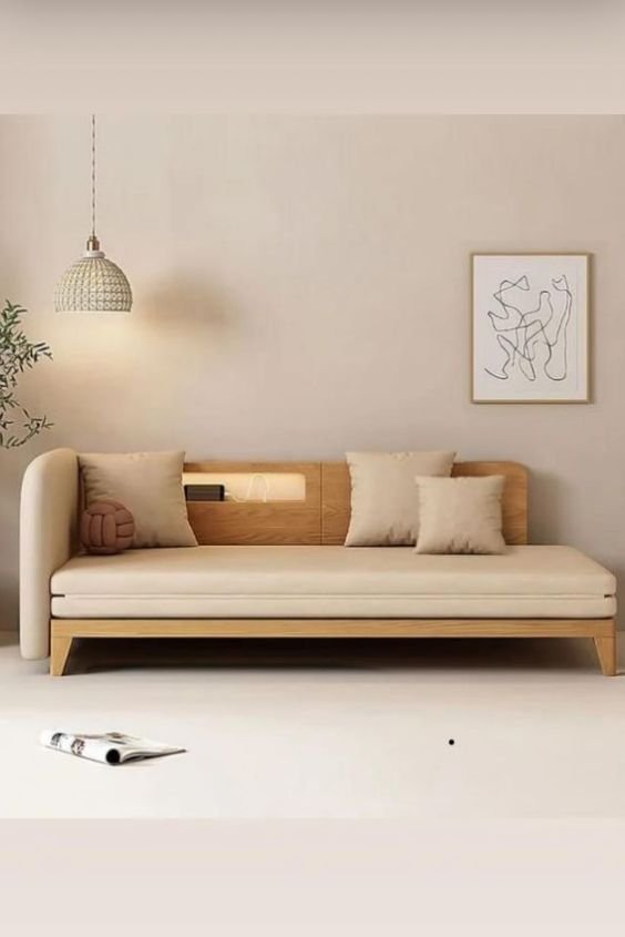 Modern Pull-Out Sofa
