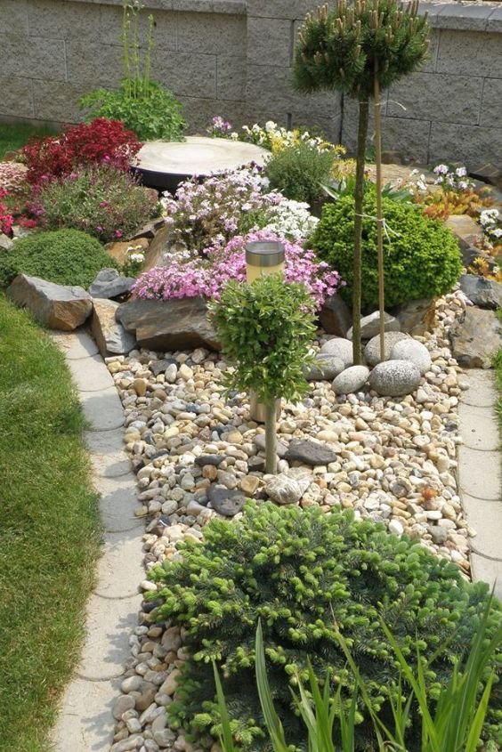 Modern Rock Garden