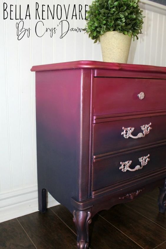 Ombre Nightstand for a Stylish Gradient