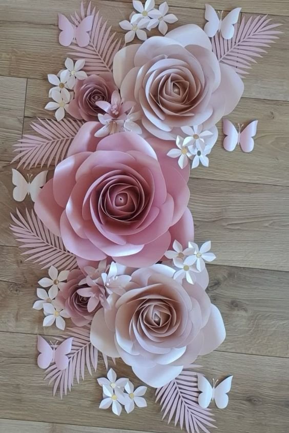 Paper Flower Wall