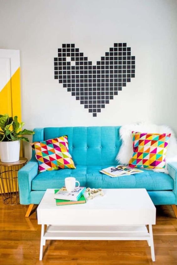 Washi Tape Wall Art